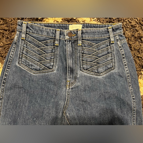 Majorelle Moss Flare Jeans in Vintage Blue - Picture 5 of 12